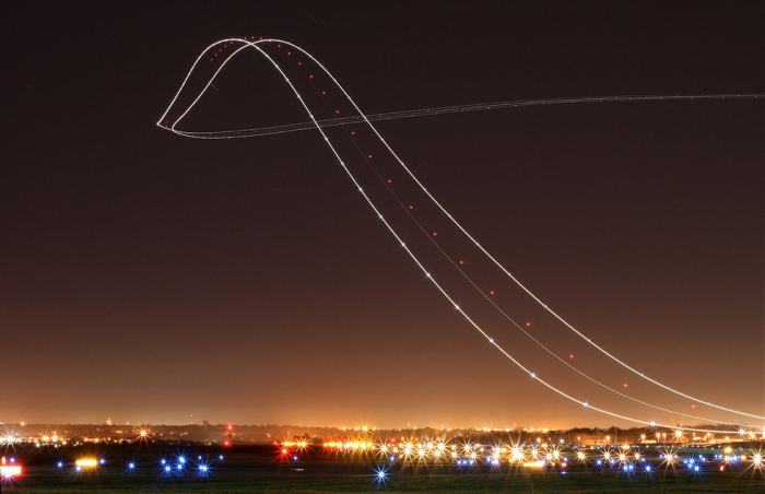 'UPS 757 Night Departure' by Kris Klop