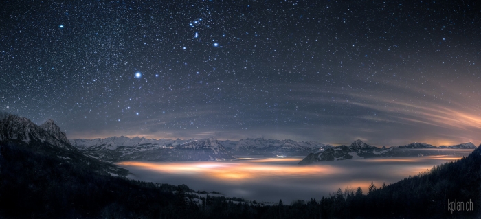 'Orion and the Sea of Fog' by David Kaplan